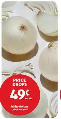 Aldi White Onions offer