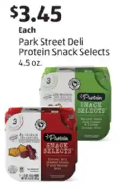 Aldi Park Street Deli Protein Snack Selects offer