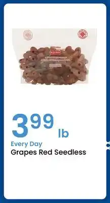 Albertsons Grapes Red Seedless offer