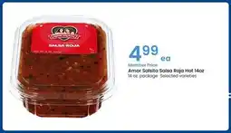 Albertsons Amor Salsita Salsa Roja Hot 14oz offer