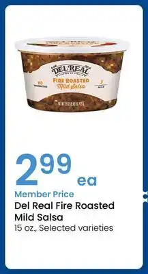Albertsons Del Real Fire Roasted Mild Salsa offer