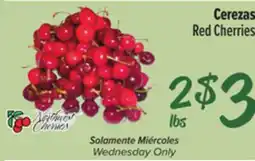 El Super Fresh Red Cherries offer