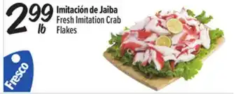El Super Fresh Fresh Imitation Crab Flakes offer
