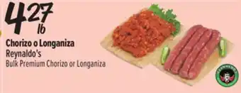 El Super Fresh Bulk Premium Chorizo or Longaniza offer