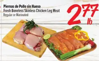 El Super Fresh Fresh Boneless Skinless Chicken Leg Meat offer