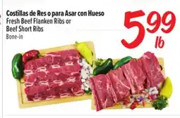 El Super Fresh Fresh Beef Flanken Ribs or Beef Short Ribs offer