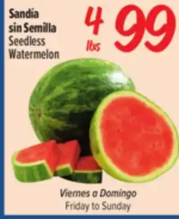 El Super Fresh Seedless Watermelon offer