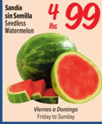 El Super Fresh Seedless Watermelon offer