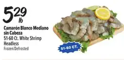El Super Fresh 51-60 Ct. White Shrimp Headless offer