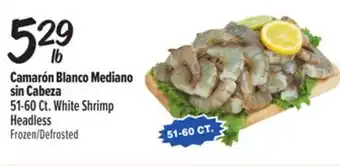 El Super Fresh 51-60 Ct. White Shrimp Headless offer