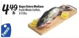 El Super Fresh Fresh Whole Catfish offer