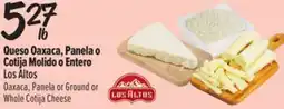 El Super Fresh Los Altos Oaxaca, Panela or Ground or Whole Cotija Cheese offer