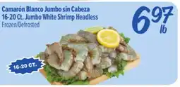 El Super 16-20 Ct. Jumbo White Shrimp Headless offer