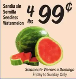 El Super Seedless Watermelon offer