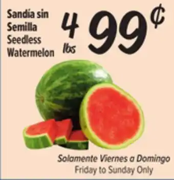 El Super Seedless Watermelon offer