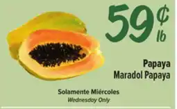 El Super Maradol Papaya offer