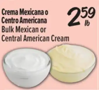 El Super Bulk Mexican or Central American Cream offer