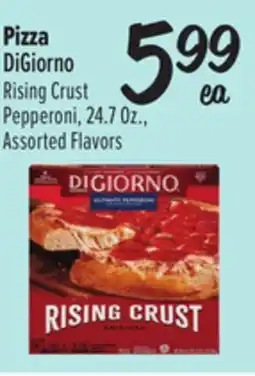 El Super DiGiorno Rising Crust Pepperoni offer