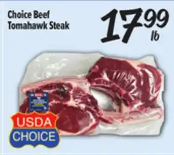 El Super Choice Beef Tomahawk Steak offer