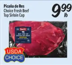 El Super Choice Fresh Beef Top Sirloin Cap offer