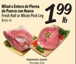 El Super Fresh Half or Whole Pork Leg offer