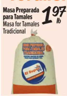 El Super Masa for Tamales Tradicional offer