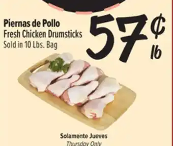 El Super Fresh Chicken Drumsticks offer
