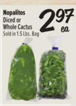 El Super Diced or Whole Cactus offer