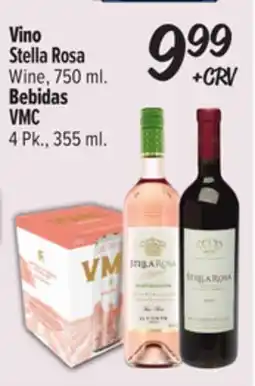 El Super Wine, 750 ml., VMC 4 Pk., 355 ml offer