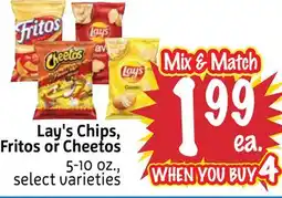 Foodmaxx Lay's Chips, Fritos or Cheetos offer