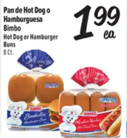 El Super Hot Dog or Hamburger Buns offer