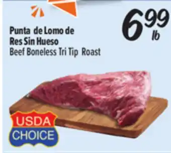 El Super Beef Boneless Tri Tip Roast offer