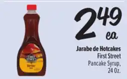 El Super First Street Pancake Syrup offer