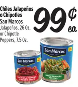 El Super Jalapeños, 26 Oz.or Chipotle Peppers, 7.5 Oz offer
