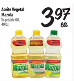 El Super Mazola Vegetable Oil offer