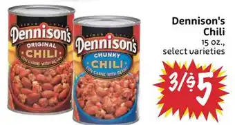 Foodmaxx Dennison's Chili offer