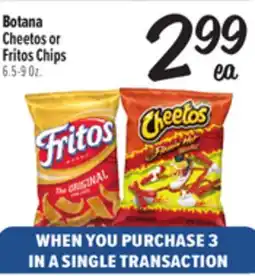 El Super Cheetos or Fritos Chips offer