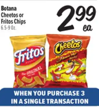 El Super Cheetos or Fritos Chips offer