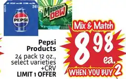 Foodmaxx Pepsi Products offer