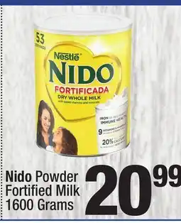 Super King Markets Nido Powder Fortifi ed Milk offer