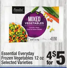Super King Markets Essential Everyday Frozen Vegetables offer
