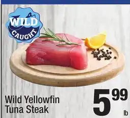 Super King Markets Wild Yellowfi n Tuna Steak offer