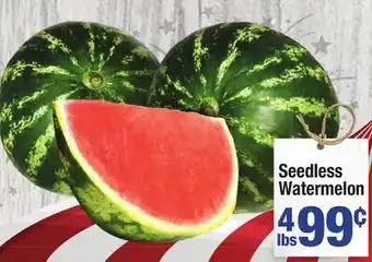 Super King Markets Seedless Watermelon offer