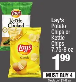 Super King Markets Lay's Potato Chips or Kettle Chips offer