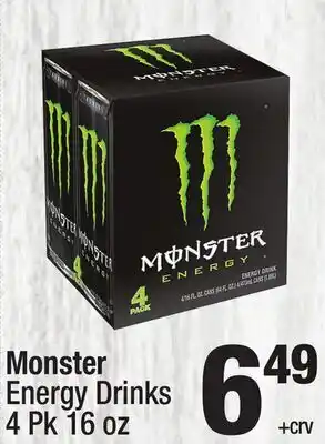 Super King Markets Monster Energy Drinks offer