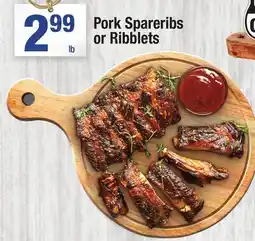 Super King Markets Pork Spareribs or Ribblets offer