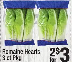 Super King Markets Romaine Hearts offer