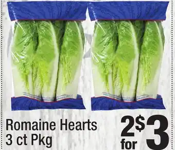 Super King Markets Romaine Hearts offer