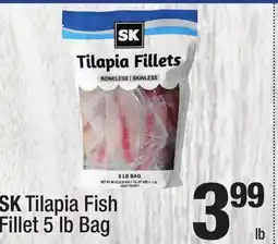 Super King Markets SK Tilapia Fish Fillet offer