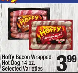 Super King Markets Hoffy Bacon Wrapped Hot Dog offer